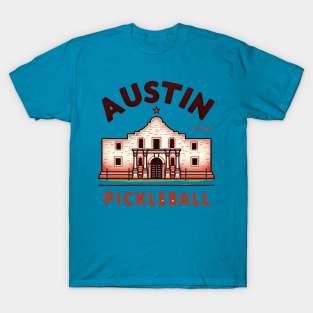 Austin Texas Pickleball Design #2 T-Shirt